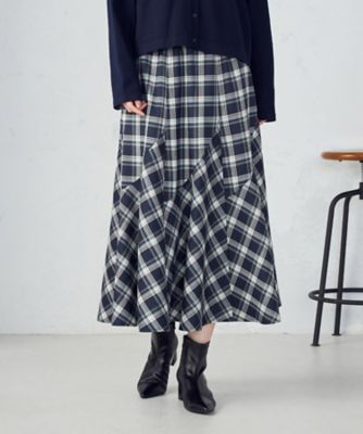 セットアップ対応】タータンチェックスカート（1290FM06