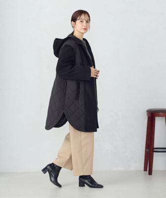 コンビネーションキルトコート（1290MM02） | COMME CA ISM