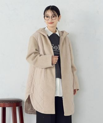 コンビネーションキルトコート（1290MM02） | COMME CA ISM