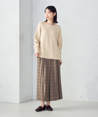 グレンチェック シャーリングパンツ（1290PM02） | COMME CA