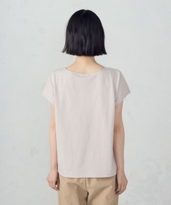 水彩タッチ　花プリントＴシャツ（１２９０ＴＫ０３）