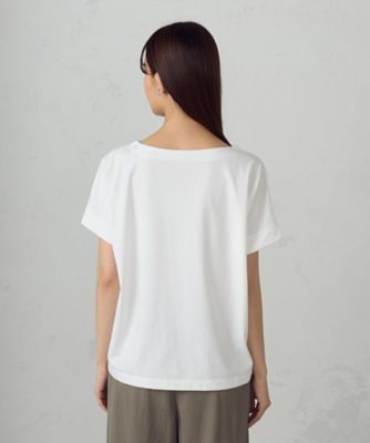 水彩タッチインクジェット箔スタッズ付きＴシャツ（１２９０ＴＫ０４）