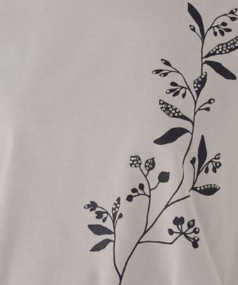 水彩タッチインクジェット箔スタッズ付きＴシャツ（１２９０ＴＫ０４）