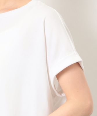 スタッズ　箔ライン付き　プリントＴシャツ（１２９０ＴＫ０５）