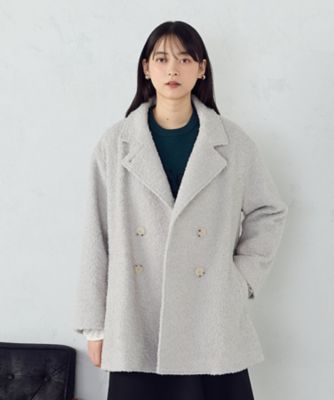 ＜COMME CA ISM (Women)＞Ａライン　コート（１２９０ＷＭ０２）