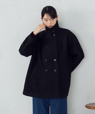 ブラック系 レディースのピーコート | 三越伊勢丹オンラインストア