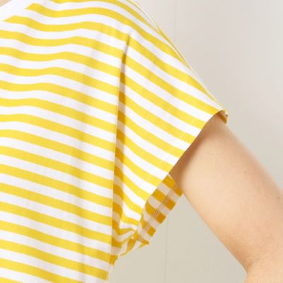 ボーダー　丸首Ｔシャツ（１５０１ＥＵ０１）