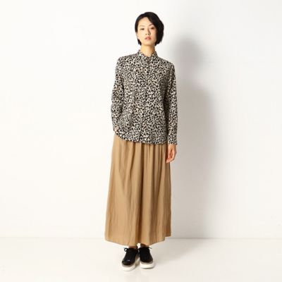 ヒョウ柄　シフォンシャツ（１５０１ＨＷ０１）