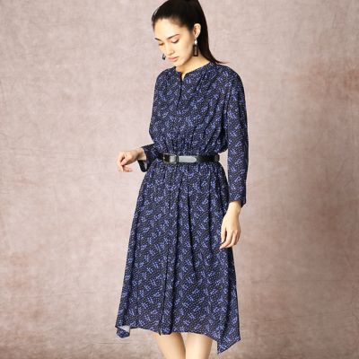 ＜COMME CA (Women)＞リバティプリント　シャツドレス（１５０１ＯＲ０１）
