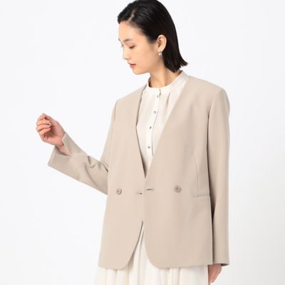 セットアップ対応】アチェローザダブルクロス ノーカラー