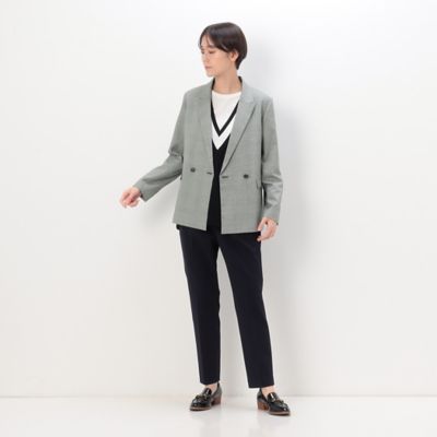 セットアップ対応】ポリエステルツイル パンツ（1502PE05