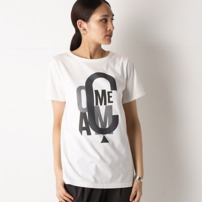 ＜COMME CA (Women)＞ビッグロゴ　Ｔシャツ（１５０３ＥＷ０１）