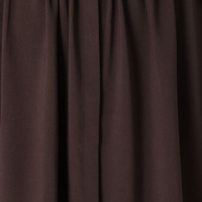 ストレッチシフォン ウエストドロストギャザー ロングシャツ（１５０３ＨＮ０６）