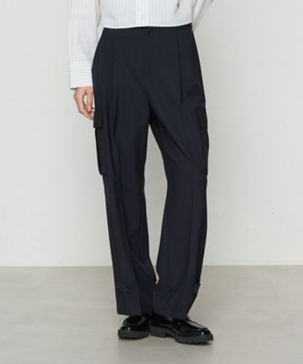 PEACHY DEN カーゴパンツ + スカートセット セットアップ対応】T／W2WAYストレッチ ストレッチ カーゴパンツ