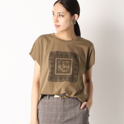 バンダナプリント　Ｔシャツ（１５０４ＥＵ０４）