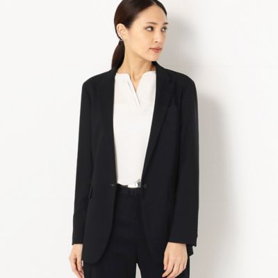 ＜COMME CA (Women)＞【セットアップ対応】ストレッチ　テーラードジャケット（１５０４ＧＷ０２）