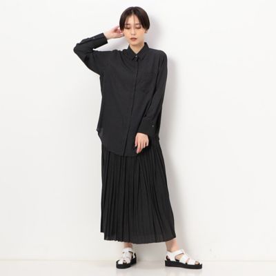 【セットアップ対応】梨地ドットプリント　シャツ（１５０４ＨＣ０５）