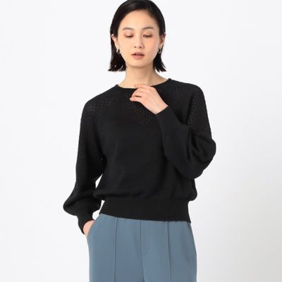 透かし編みニットプルオーバー（1504IG06） | COMME CA