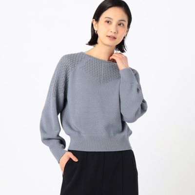 透かし編みニットプルオーバー（1504IG06） | COMME CA