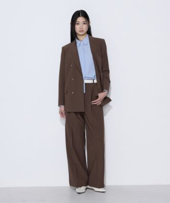 セットアップ対応】T／W 2WAYストレッチ ストレートパンツ