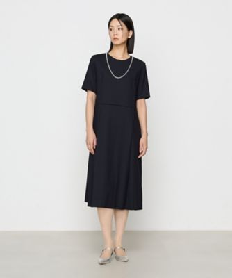 ＜COMME CA (Women)＞ウールジョーゼット　ワンピース（１５０５ＯＩ０５）