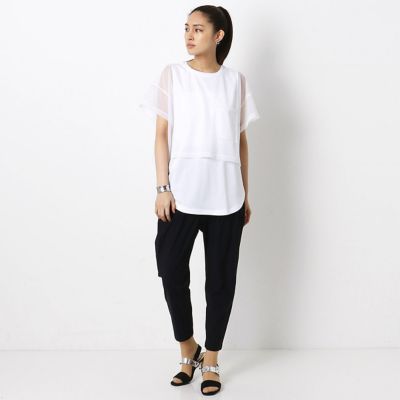 シフォンジャージー　ポケット　Ｔシャツ（１５０６ＥＴ０７）