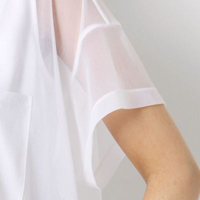 シフォンジャージー　ポケット　Ｔシャツ（１５０６ＥＴ０７）