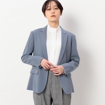 【セットアップ対応】バックサテンジョーゼット　ジャケット（１５０７ＧＡ０７）
