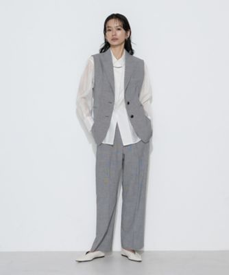 ストレッチミニ千鳥 ジレ（1507VO01） | COMME CA (Women