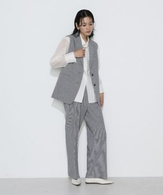 ストレッチミニ千鳥 ジレ（1507VO01） | COMME CA (Women