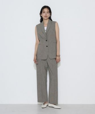 ストレッチミニ千鳥 ジレ（1507VO01） | COMME CA (Women