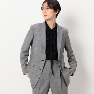 【セットアップ対応】２ＷＡＹストレッチシアバターグレンチェック柄　ジャケット（１５０８ＧＡ０８）