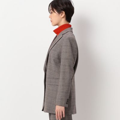 【セットアップ対応】２ＷＡＹストレッチシアバターグレンチェック柄　ジャケット（１５０８ＧＡ０８）