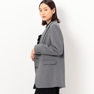 ＜三越伊勢丹/公式＞【SALE】COMME CA (Women)/コムサ 2WAYストレッチシアバター ジャケット グレー コート・ジャケット【三越伊勢丹/公式】