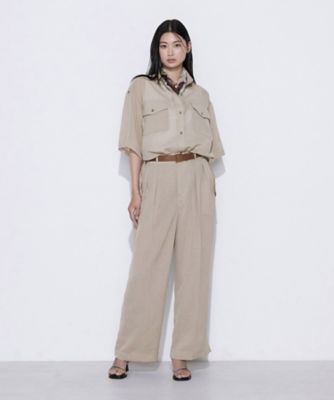 セットアップ対応】【RE：撚】トリアセクールスラブ シャツ