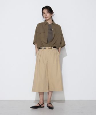 セットアップ対応】【RE：撚】トリアセクールスラブ シャツ