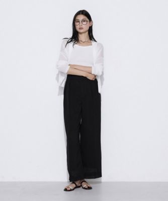 セットアップ対応】【RE：撚】トリアセクールスラブ タックワイド