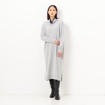 ＜COMME CA (Women)＞バルキーアクリルウール　ニットドレス（１５１３ＩＡ１０）