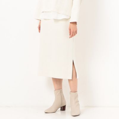 ＜COMME CA (Women)＞ふくれジャカードチェック柄　スカート（１５１４ＦＡ１３）