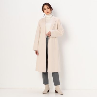 ＜COMME CA (Women)＞ソフトメルトン　コート（１５２６ＷＡ０１）