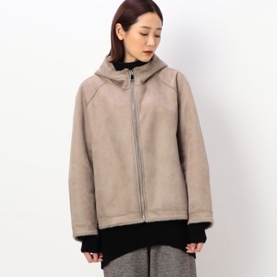 ＜COMME CA (Women)＞フェイクファー　ブルゾン（１５２７ＭＡ０１）