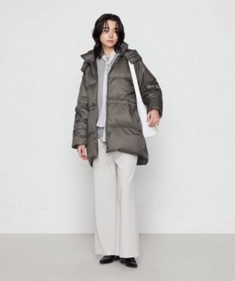 ライトナイロンタフタ フード付きダウンコート（1528UM03