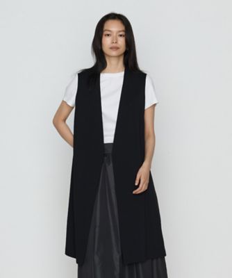 【SALE】COMME CA (Women)/コムサ TCポンチ ジレ(1533VK06) クロ トップス【三越伊勢丹/公式】