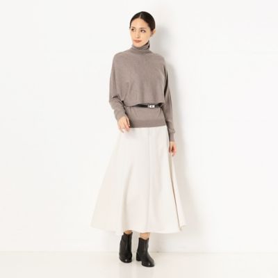 ポリエステルツイル フレアスカート（1538FW04） | COMME CA