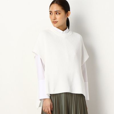 ＜COMME CA (Women)＞レイヤード　ニットプルオーバー（１５５０ＩＴ０１）