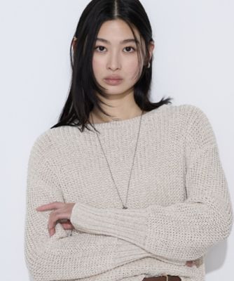 和紙混杢ニット プルオーバー（1554IO07） | COMME CA (Women