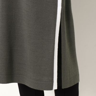 インターシャ柄 ニットドレス（1555IW12） | COMME CA (Women