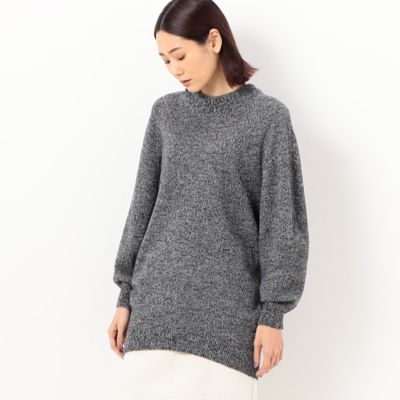＜COMME CA (Women)＞バルキーアクリルウール　杢ニット（１５５６ＩＡ１１）