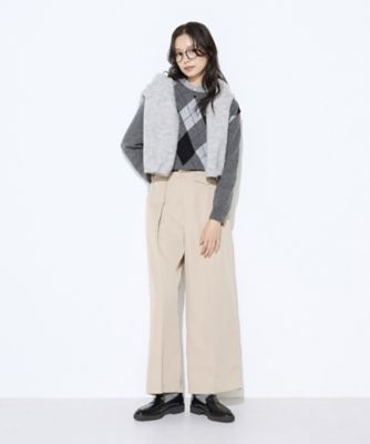 アーガイルニット プルオーバー（1557IM14） | COMME CA