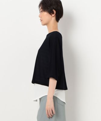 【レイヤード】ジョーゼットジャージーセットＴシャツ（１５６０ＥＣ２４）